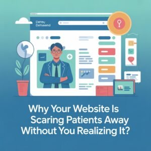 website scaring patients away